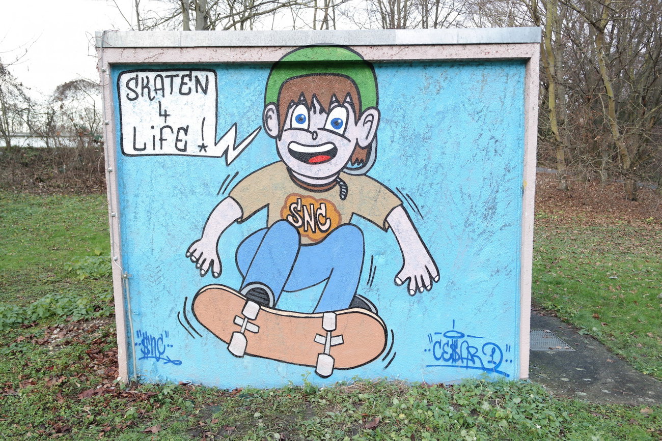 Graffiti Wall in Flörsheim - Photo by cesar - cesar, snc, cesarone