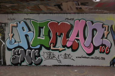 Graffiti Wall in Stuttgart - Photo by cesar - cesar, snc, stuttgart (2015)