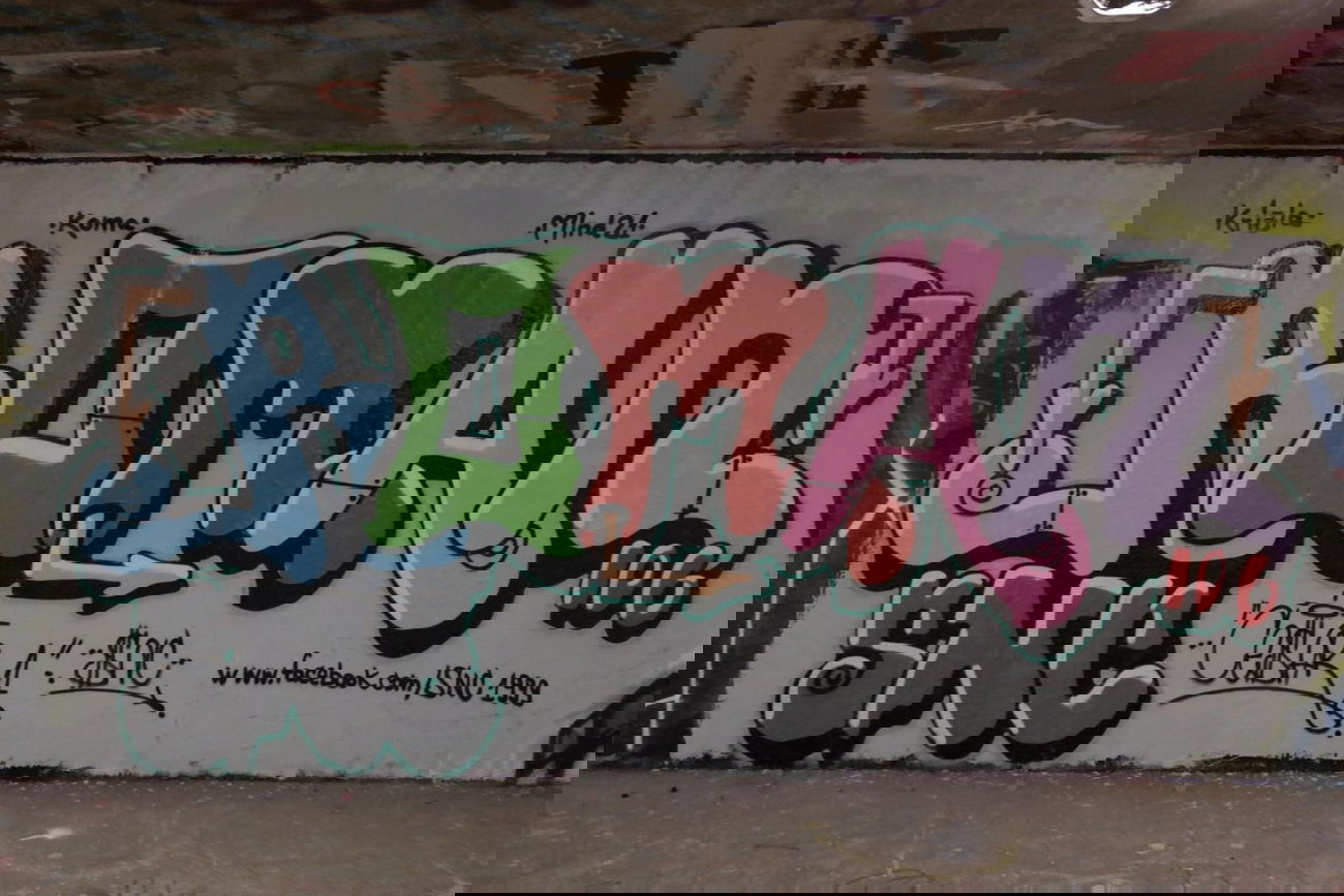 Graffiti Wall in Stuttgart - Photo by cesar - cesar, snc, stuttgart (2015)