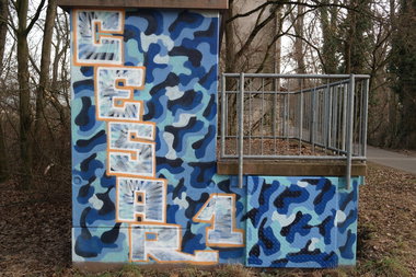 Graffiti Wall in Frankfurt/main - Photo by cesar - cesar, snc (2017)