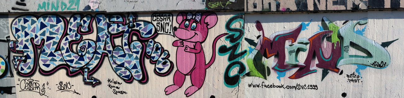 Graffiti Wall in Ingelheim - Photo by cesar - cesar, snc, ingelheim (2015)