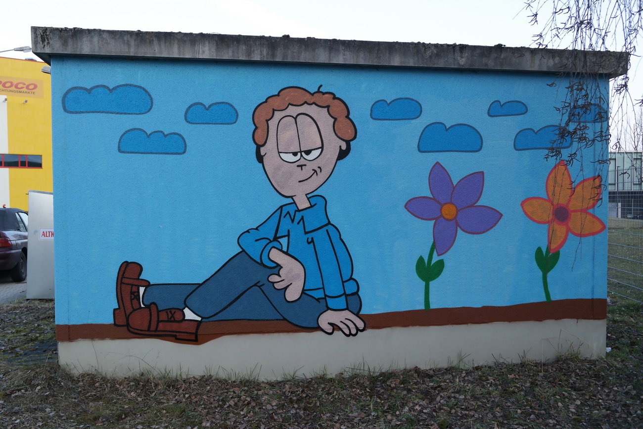 Graffiti Wall in Eschborn - Photo by cesar - cesar, cesarone, snc (2018)