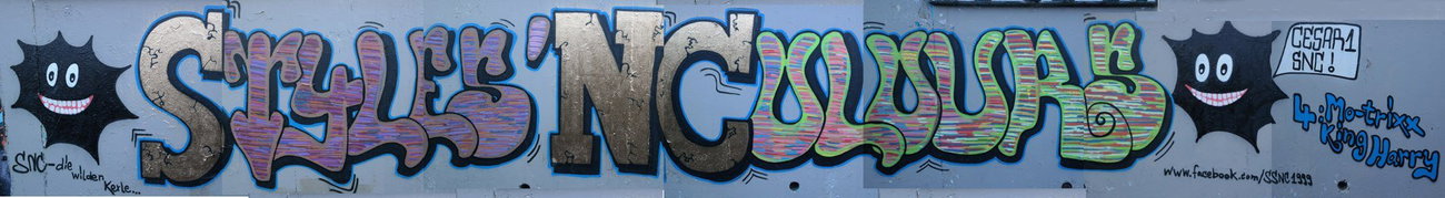 Graffiti Wall in Landkreis Mainz-Bingen - Photo by cesar - cesar, snc, ingelheim (2015)