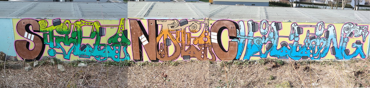 Graffiti Wall in Kriftel - Photo by cesar - snc, cesar, cesarone (2018)