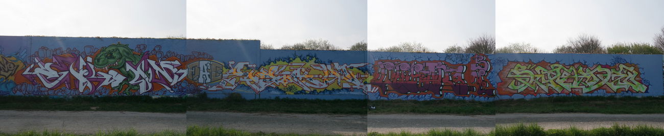 Graffiti Wall in Bad vilbel - Photo by cesar - cesar, snc (2017)
