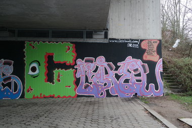 Graffiti Wall in Flörsheim - Photo by cesar - cesar", snc, cesarone (2018)