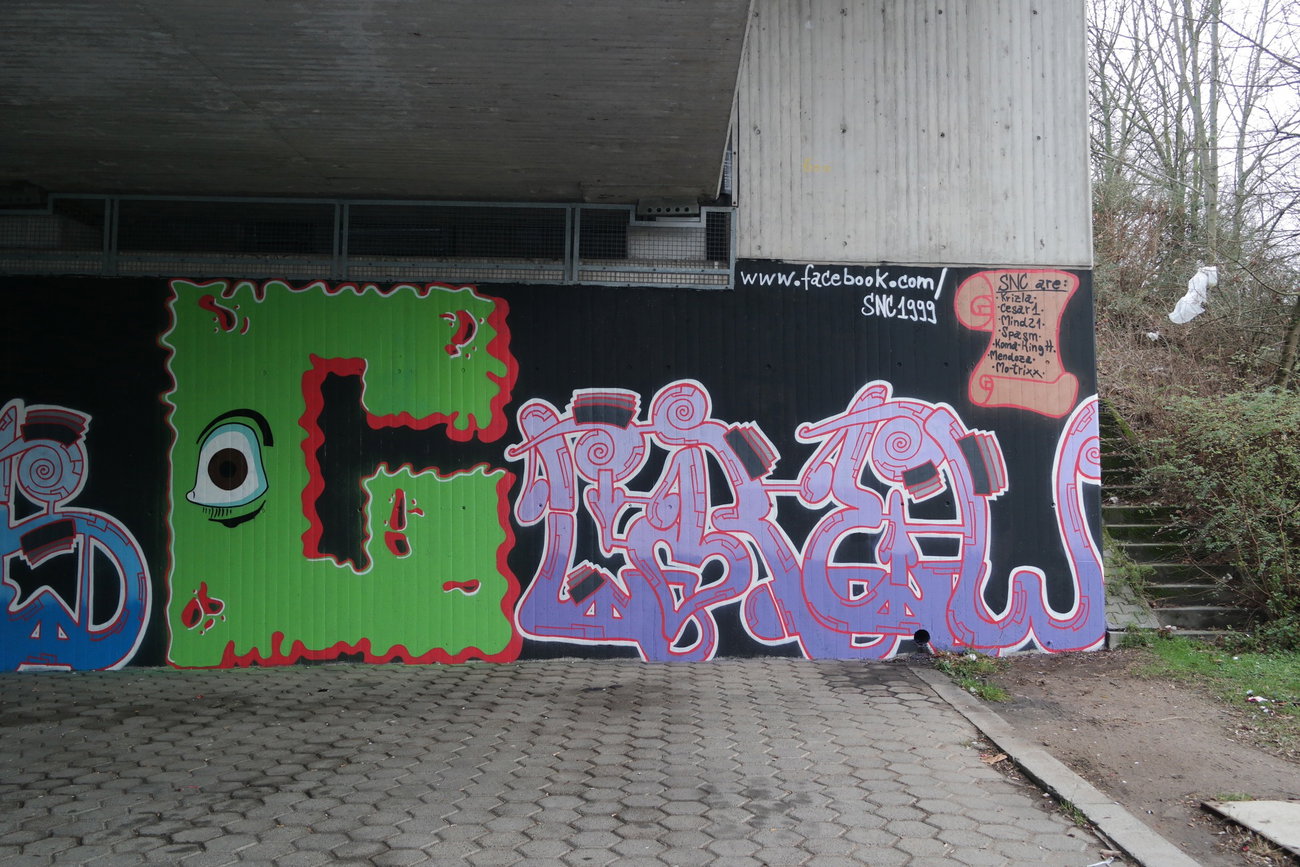 Graffiti Wall in Flörsheim - Photo by cesar - cesar", snc, cesarone (2018)