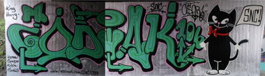 Graffiti Wall in Ingelheim - Photo by cesar - cesar, snc (2016)