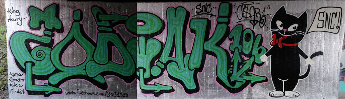 Graffiti Wall in Ingelheim - Photo by cesar - cesar, snc (2016)