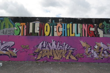 Graffiti Wall in Berlin - Photo by cesar - cesar, snc (2016)