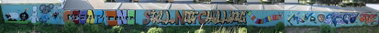 Graffiti Wall in Kriftel - Photo by cesar - cesar, snc, mind21 (2015)