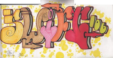 Graffiti Sketch - Photo by cesar - cesar, snc (2015)