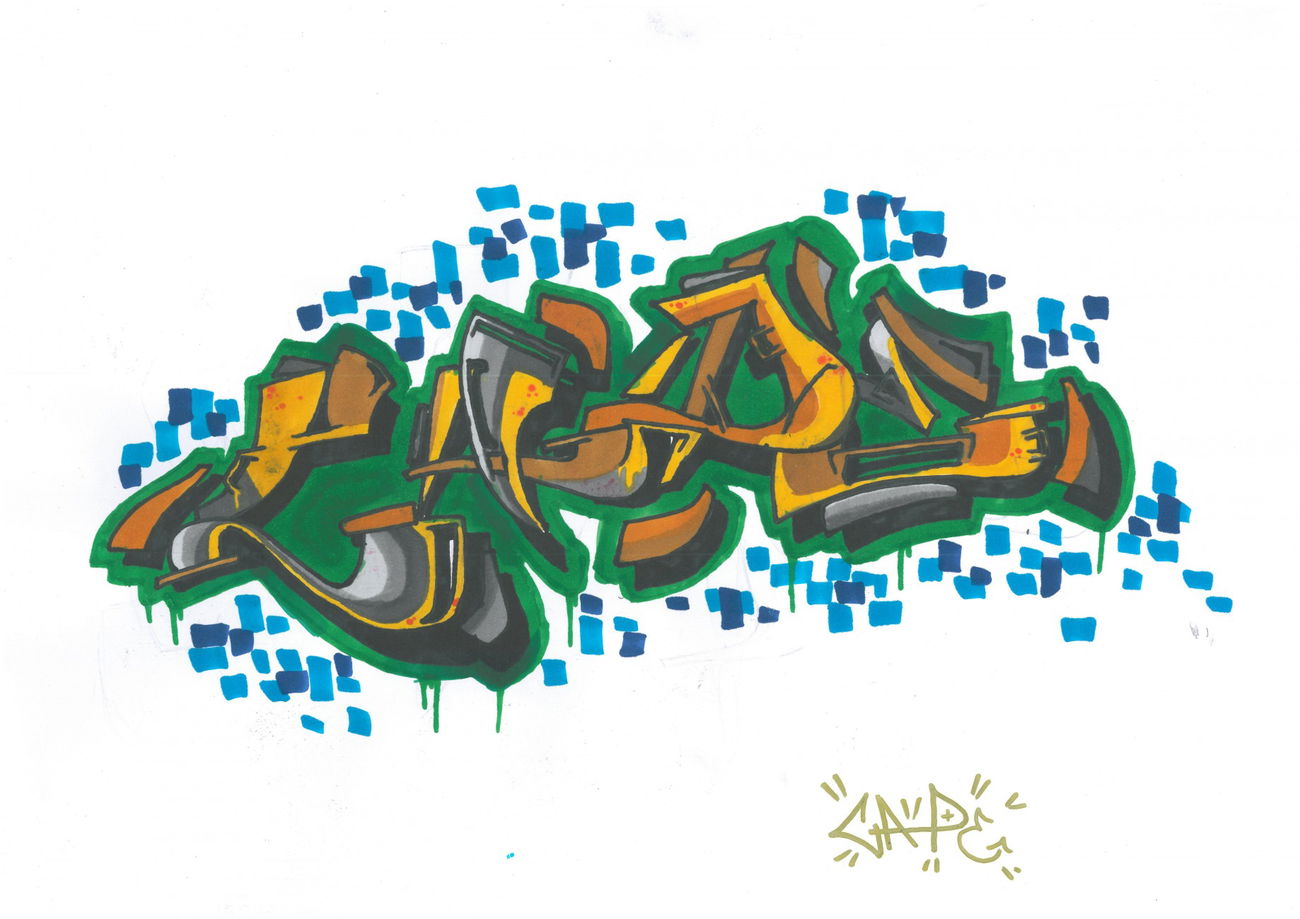Graffiti Sketch - Photo by chape