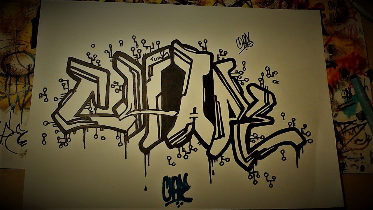 Graffiti Wall - Photo by chape