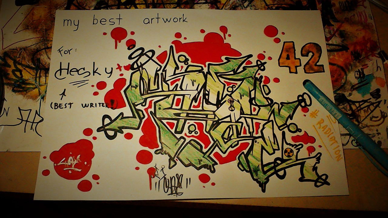 Graffiti Wall - Photo by chape