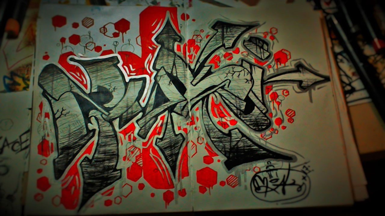 Graffiti Sketch - Photo by chape