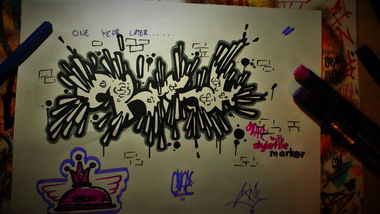 Graffiti Sketch - Photo by chape (2016)