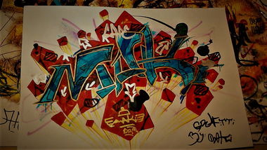 Graffiti Wall - Photo by chape