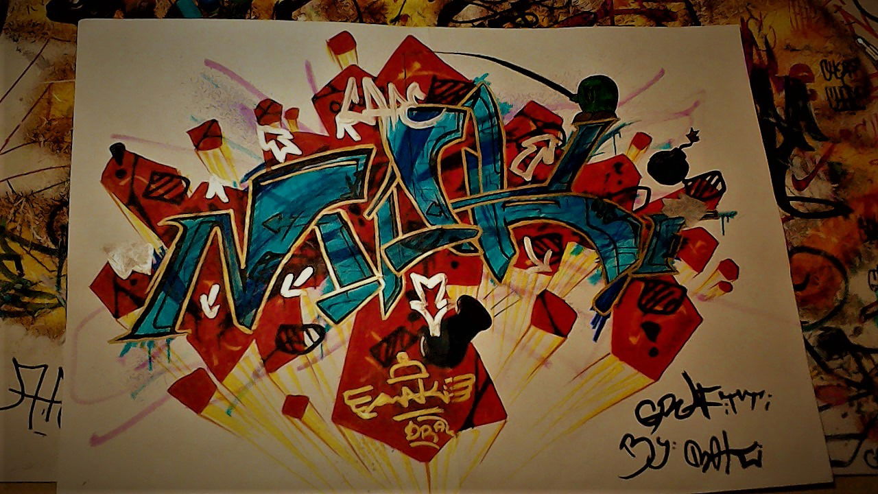 Graffiti Wall - Photo by chape