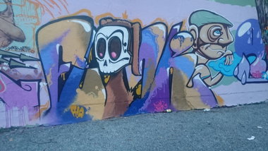 Graffiti Wall in Dresden - Photo by cheesy - flink