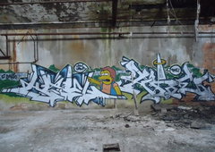 Graffiti Wall in Dresden - Photo by cheesy - haw, haw, el