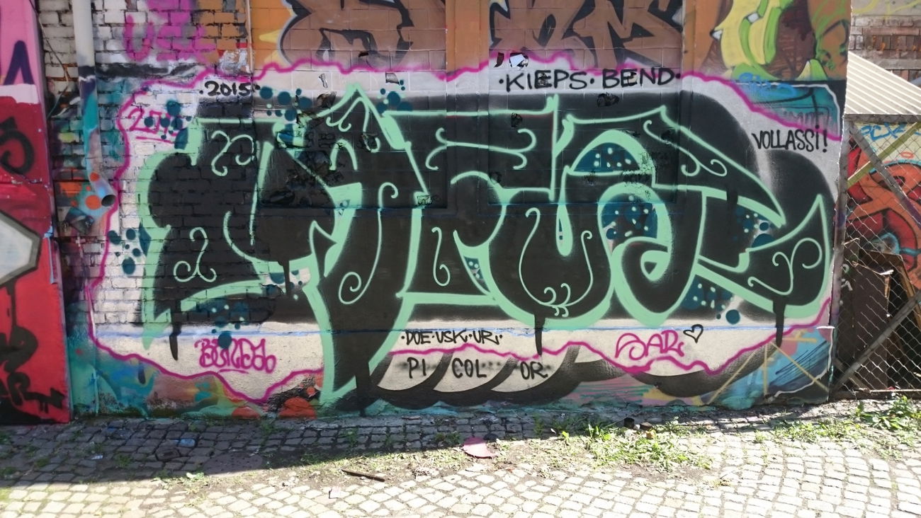 Graffiti Bombing in Dresden - Photo by cheesy - Pafs