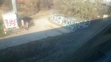Graffiti Wall in Dresden - Photo by cheesy - hcf, evg, doe