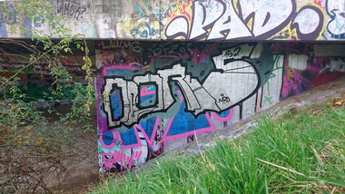 Graffiti Wall in Dresden - Photo by cheesy - Pedrus