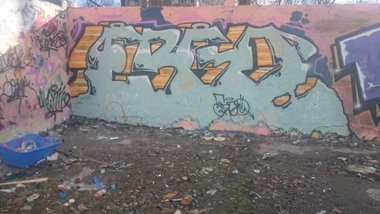 Graffiti Wall in Dresden - Photo by cheesy - ergo