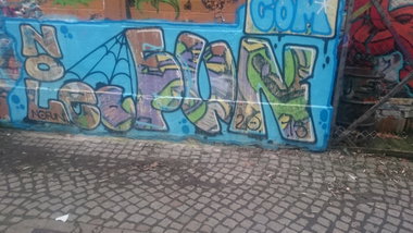 Graffiti Wall in Dresden - Photo by cheesy - nofun