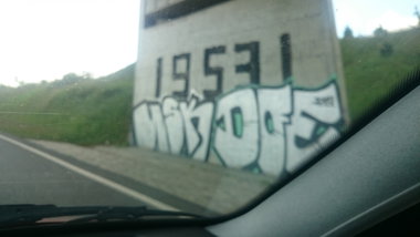 Graffiti Wall in Dresden - Photo by cheesy - usk, doe