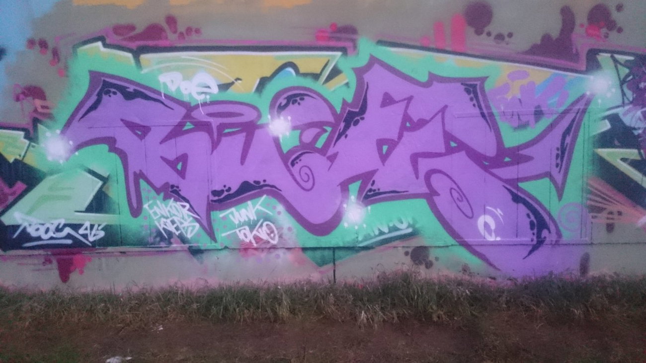 Graffiti Wall in Dresden - Photo by cheesy - bufs