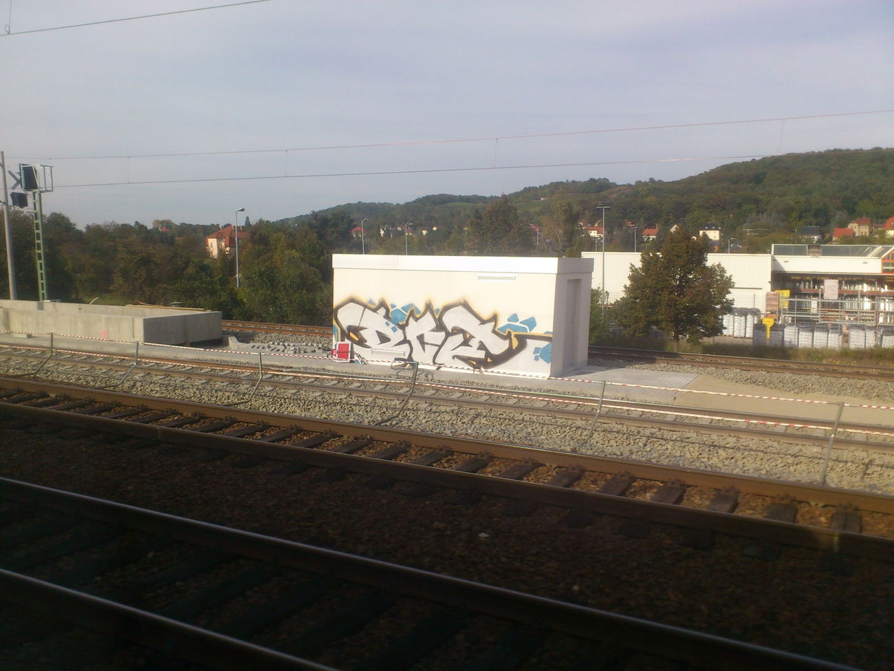 Graffiti Wall in Dresden - Photo by cheesy - DOE