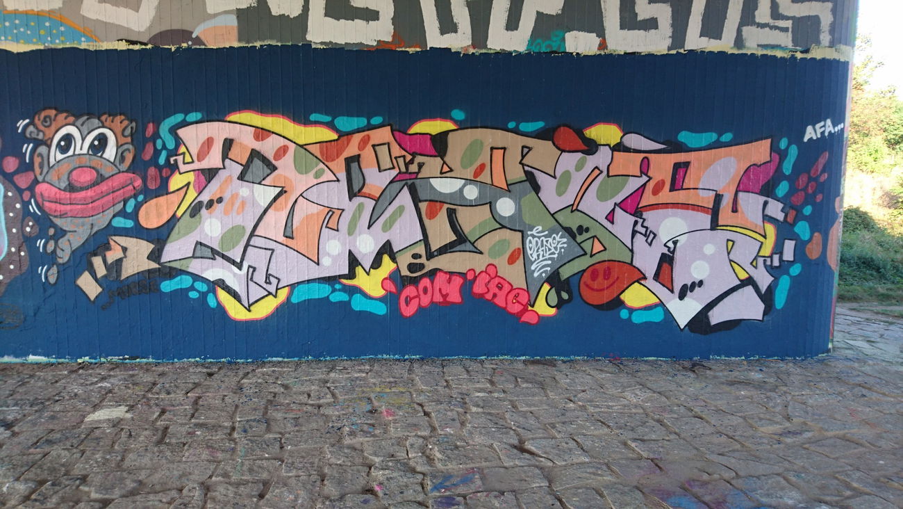 Graffiti Wall in Dresden - Photo by cheesy - Eraze