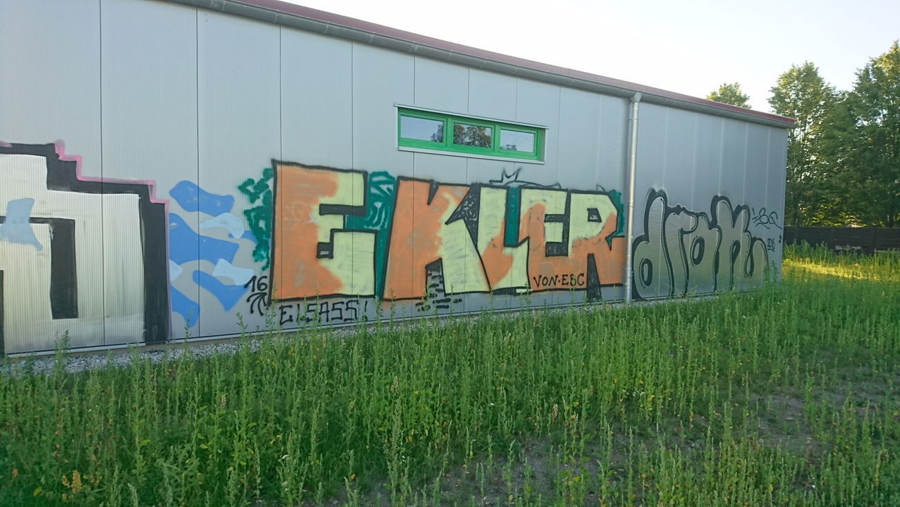 Graffiti Bombing in Dresden - Photo by cheesy - Ekler, drak