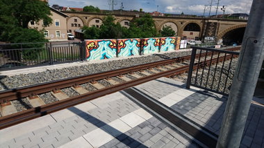 Graffiti Wall - Photo by cheesy