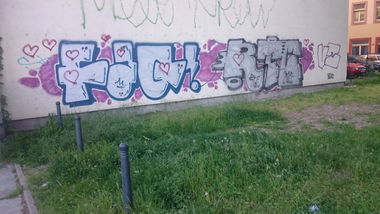 Graffiti Bombing - Photo by cheesy - faq, rtc