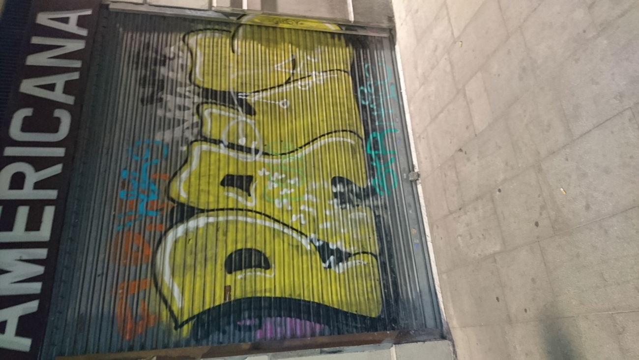 Graffiti Wall in Barcelona - Photo by cheesy - Pals