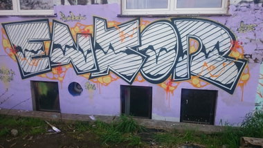 Graffiti Wall in Dresden - Photo by cheesy - enkor