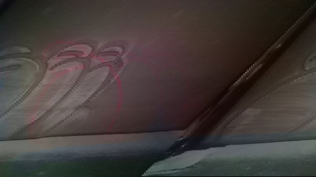 Graffiti Bombing in Dresden - Photo by cheesy - see