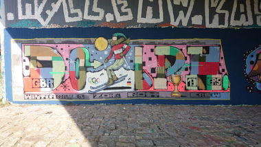 Graffiti Wall in Dresden - Photo by cheesy - Dolph