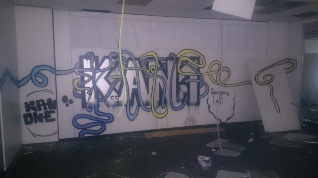 Graffiti Wall - Photo by cheesy - kan1, kanone