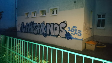 Graffiti Wall in Dresden - Photo by cheesy