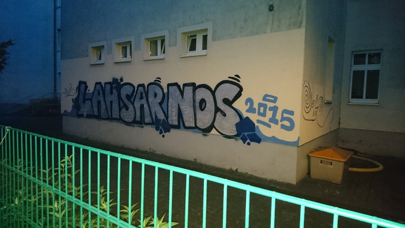 Graffiti Wall in Dresden - Photo by cheesy