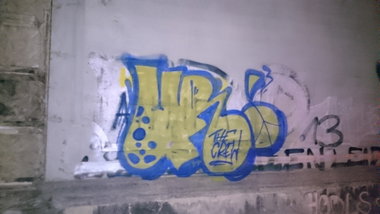 Graffiti Wall in Dresden - Photo by cheesy - Ur