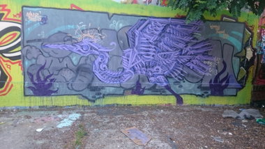 Graffiti Wall in Dresden - Photo by cheesy - ???, ojf