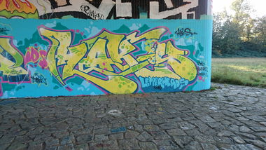 Graffiti Wall in Dresden - Photo by cheesy - Haks
