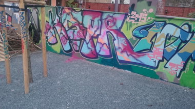 Graffiti Wall in Dresden - Photo by cheesy - kspr