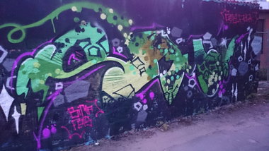 Graffiti Wall in Dresden - Photo by cheesy - sam