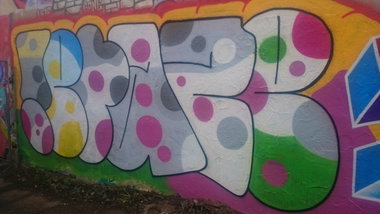 Graffiti Wall in Dresden - Photo by cheesy - eraze